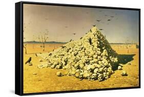 An Allegory of the 1871 War, 1871-Vasilij Vereshchagin-Framed Stretched Canvas