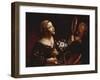 An Allegory of the Senses-(Attributed to) Angelo Caroselli-Framed Giclee Print