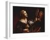 An Allegory of the Senses-(Attributed to) Angelo Caroselli-Framed Giclee Print