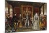 An Allegory of the Tudor Succession: the Family of Henry VII-null-Mounted Giclee Print