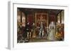 An Allegory of the Tudor Succession: the Family of Henry VII-null-Framed Giclee Print