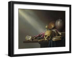 An Allegory of the Vanities of Human Life, C. 1640-Harmen Steenwijck-Framed Giclee Print