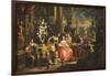 An Allegory of the Visual Arts-Johann Georg Platzer-Framed Giclee Print