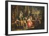 An Allegory of the Visual Arts-Johann Georg Platzer-Framed Giclee Print