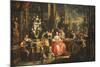 An Allegory of the Visual Arts-Johann Georg Platzer-Mounted Giclee Print