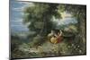 An Allegory of Water and Earth-Pieter Brueghel the Younger-Mounted Premium Giclee Print