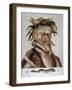 An Allegory of Water-Giuseppe Arcimboldo-Framed Giclee Print