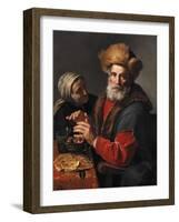 An Allegory of Winter, Early 1630s-Hendrick Bloemaert-Framed Giclee Print