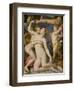 An Allegory with Venus and Cupid, circa 1540-50-Agnolo Bronzino-Framed Giclee Print