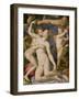 An Allegory with Venus and Cupid, circa 1540-50-Agnolo Bronzino-Framed Giclee Print