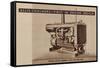 An Allis Chalmers Power Unit Engine for Tractors-null-Framed Stretched Canvas