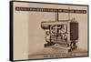 An Allis Chalmers Power Unit Engine for Tractors-null-Framed Stretched Canvas