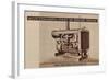 An Allis Chalmers Power Unit Engine for Tractors-null-Framed Giclee Print