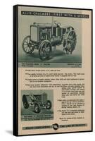 An Allis Chalmers Standard Model U Tractor-null-Framed Stretched Canvas