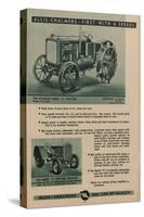 An Allis Chalmers Standard Model U Tractor-null-Stretched Canvas