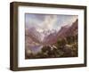 An Alpine Lake, 1867-Karl Millner-Framed Giclee Print