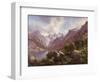 An Alpine Lake, 1867-Karl Millner-Framed Giclee Print