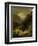 An Alpine Landscape in a Storm-Johann Gottfried Steffan-Framed Giclee Print