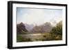 An Alpine Landscape-Anton Hlavacek-Framed Giclee Print