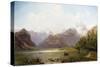 An Alpine Landscape-Anton Hlavacek-Stretched Canvas