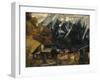 An Alpine Scene, 1874-Gustave Courbet-Framed Giclee Print