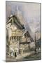 An Alpine Village-Samuel Prout-Mounted Premium Giclee Print