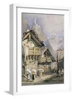 An Alpine Village-Samuel Prout-Framed Giclee Print