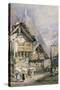 An Alpine Village-Samuel Prout-Stretched Canvas