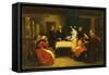 An Alsatian Wedding, 1869-Gustave Brion-Framed Stretched Canvas
