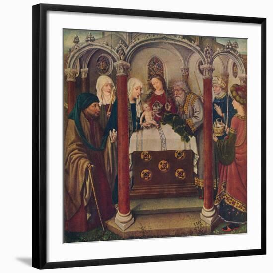 An Altar-Piece by the Maitre De Flemalle, 1907-null-Framed Giclee Print