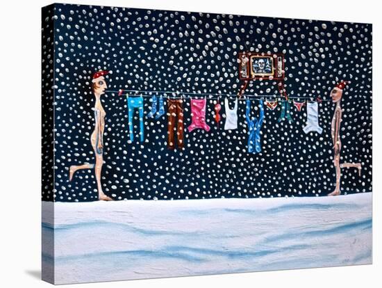 An Alternative Way to Spend Christmas,2017,-Rob Woods-Stretched Canvas