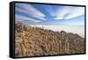 An Amazing View from the Top of the Isla Incahuasi, Salar De Uyuni, Bolivia, South America-Roberto Moiola-Framed Stretched Canvas