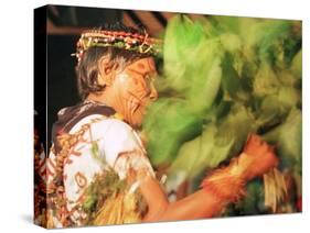 An Amazonian Indian Shaman-null-Stretched Canvas