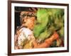 An Amazonian Indian Shaman-null-Framed Photographic Print