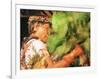 An Amazonian Indian Shaman-null-Framed Photographic Print