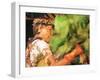An Amazonian Indian Shaman-null-Framed Photographic Print