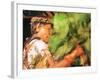 An Amazonian Indian Shaman-null-Framed Photographic Print