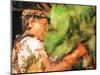 An Amazonian Indian Shaman-null-Mounted Photographic Print
