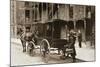 An Ambulance at Bellevue Hospital, New York City, 1896-null-Mounted Giclee Print