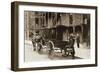 An Ambulance at Bellevue Hospital, New York City, 1896-null-Framed Giclee Print