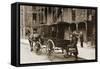 An Ambulance at Bellevue Hospital, New York City, 1896-null-Framed Stretched Canvas