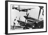 An American B-24 Liberator Bomber Takes Off from an Advanced U.S. Base in China-null-Framed Photo