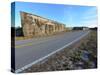 An American Confederate Fort at Santa Rosa Island at Pensacola, Florida.-Paul Briden-Stretched Canvas