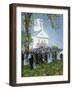 An American Country Fair, 1890-Childe Hassam-Framed Giclee Print