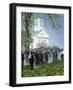 An American Country Fair, 1890-Childe Hassam-Framed Giclee Print