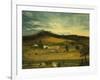 An American Farm, American School (19th Century)-John Bachman-Framed Giclee Print