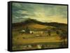 An American Farm, American School (19th Century)-John Bachman-Framed Stretched Canvas