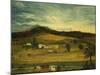 An American Farm, American School (19th Century)-John Bachman-Mounted Giclee Print