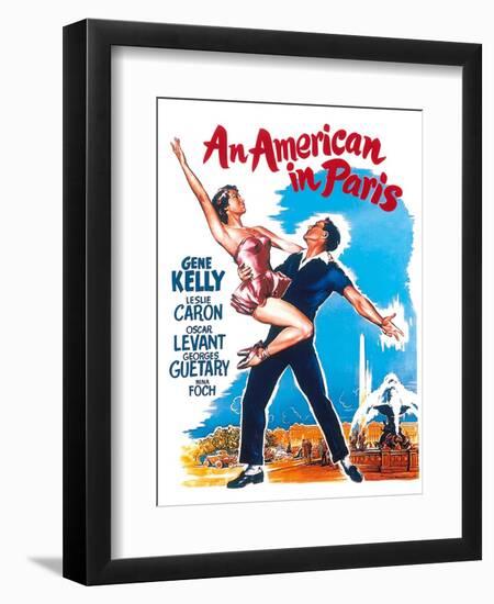 An American In Paris, 1951, Directed by Vincente Minnelli-null-Framed Giclee Print