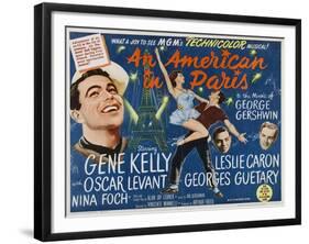 An American in Paris 1951-null-Framed Giclee Print